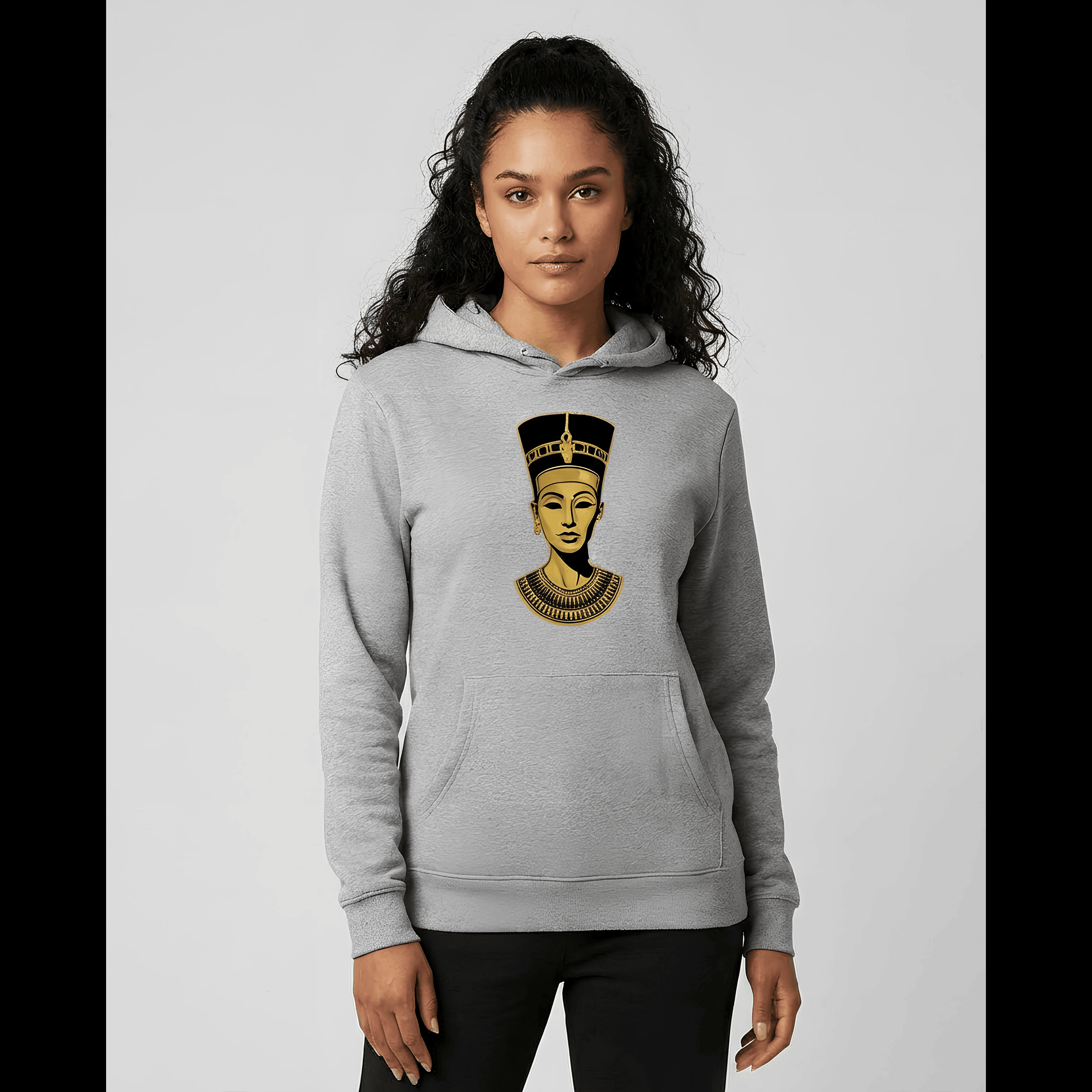 Queen Nefrtiti Mask Hoodie