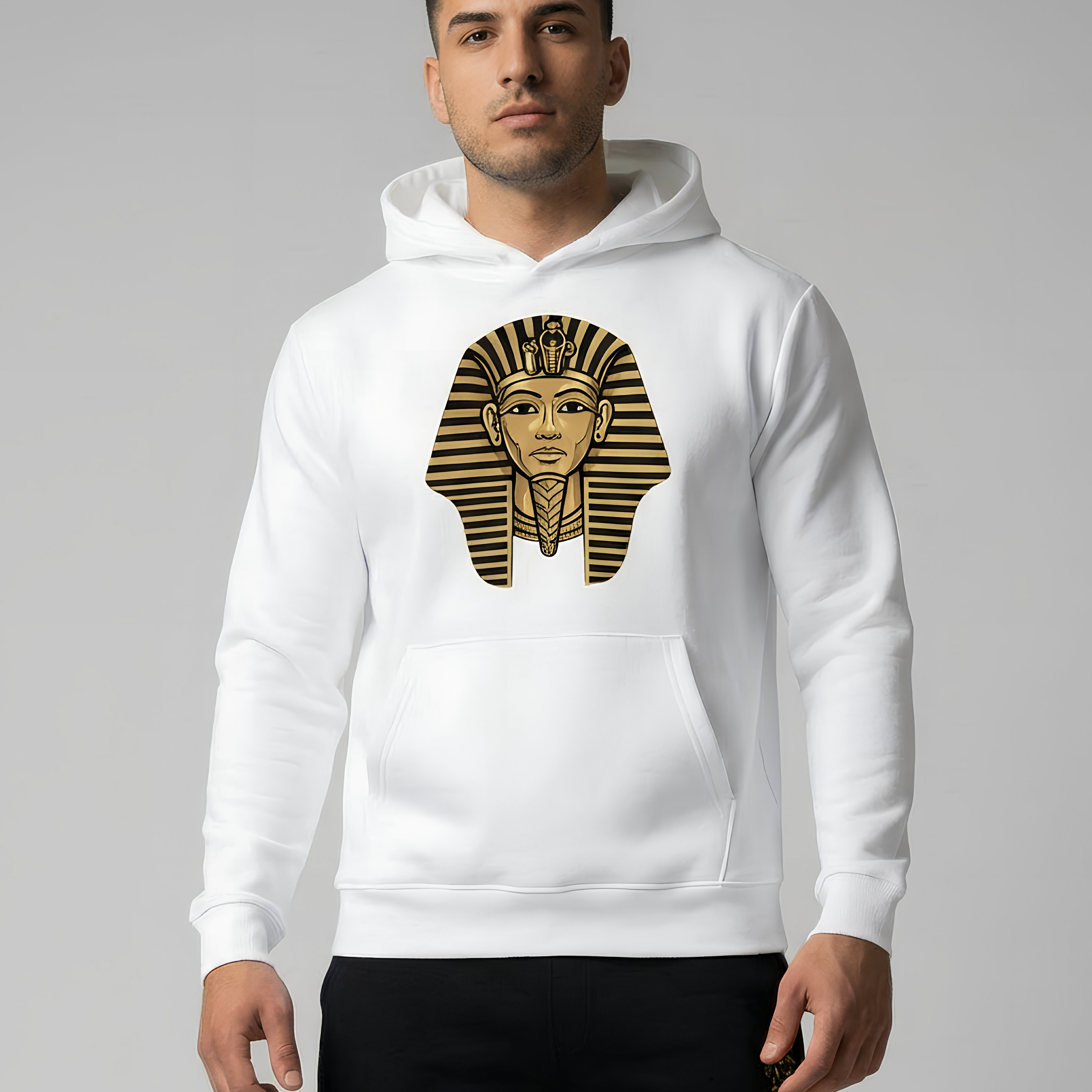 King Tut Hoodie White