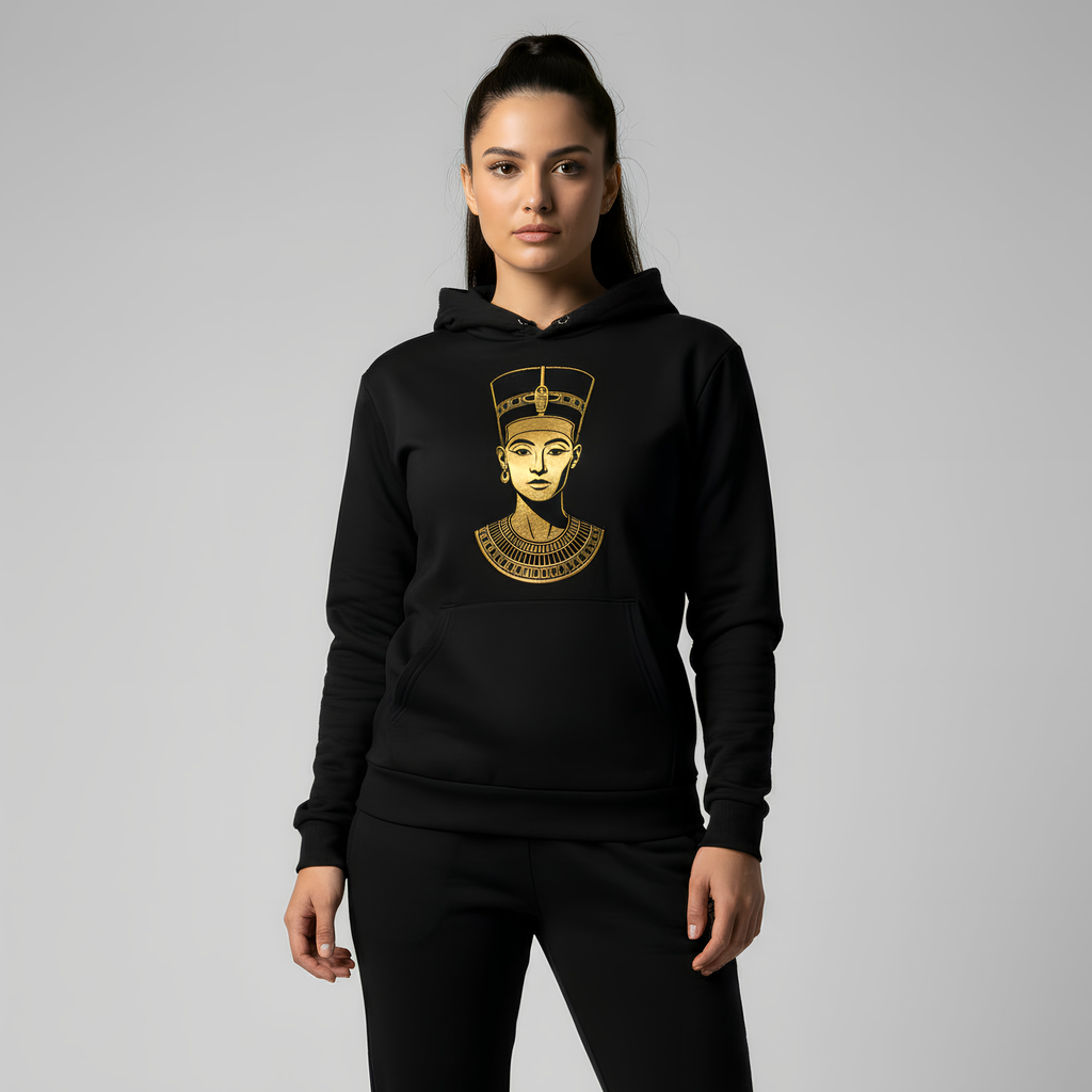 Queen Nefrtiti Mask Hoodie