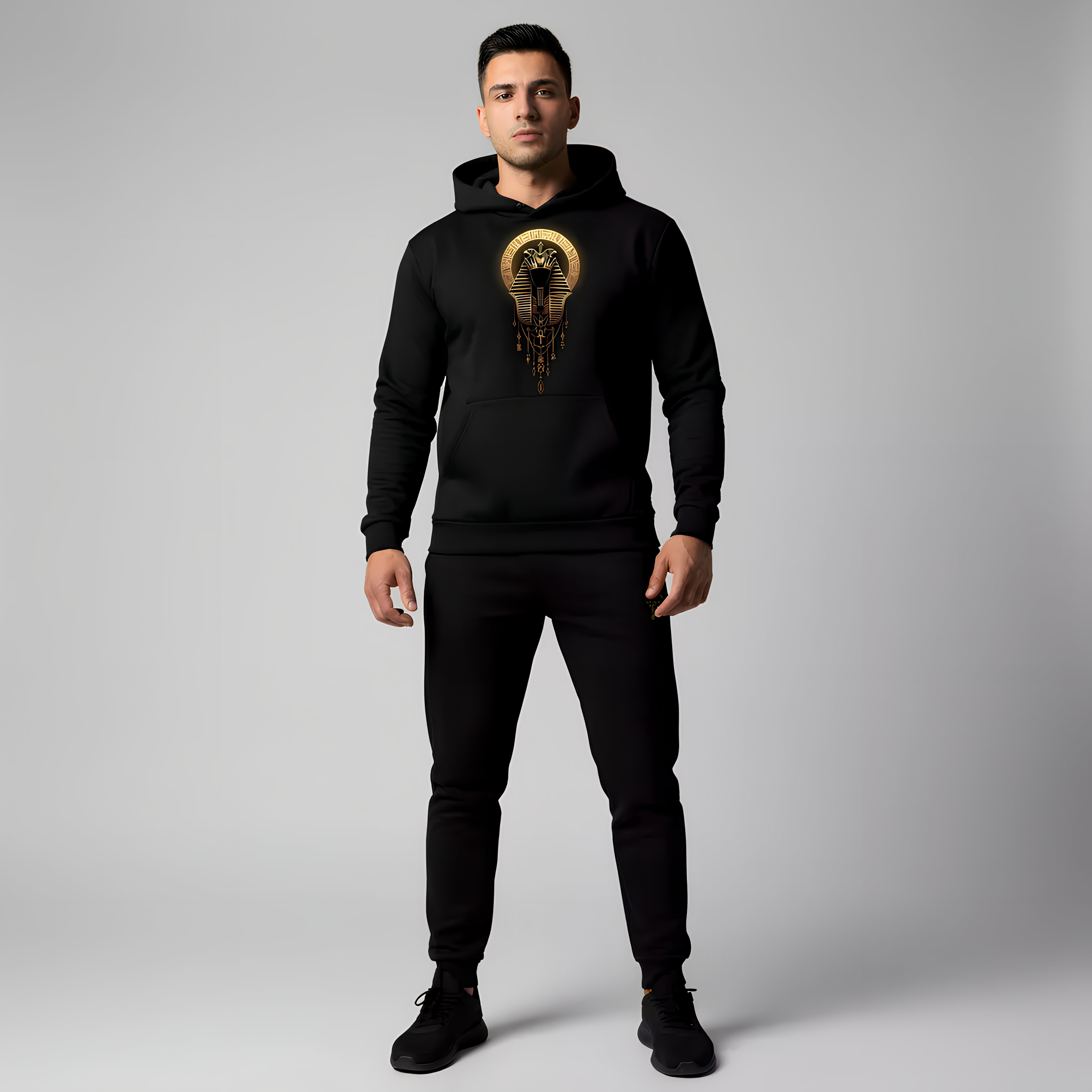 King Pharaoh Mask Hoodie