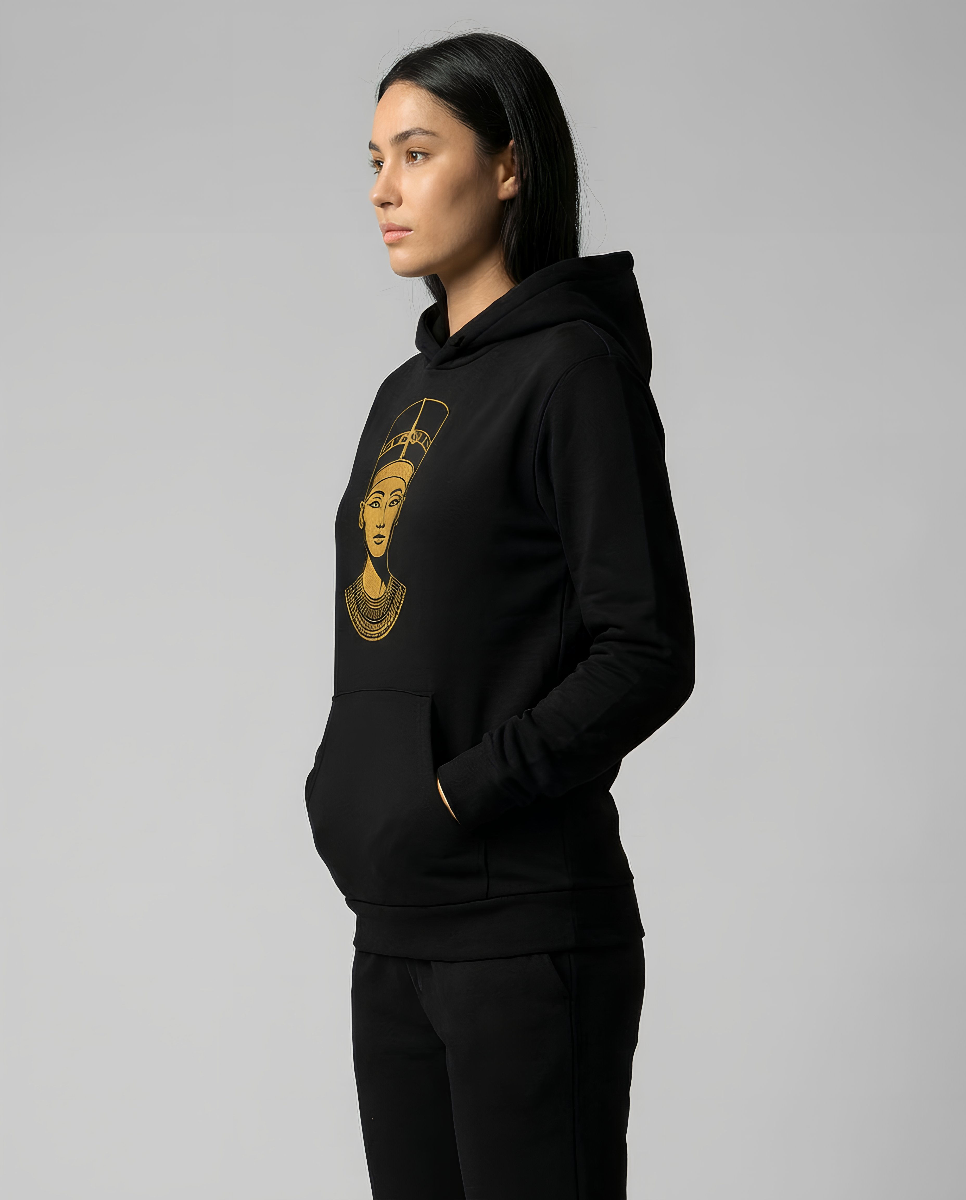 Queen Nefrtiti Mask Hoodie