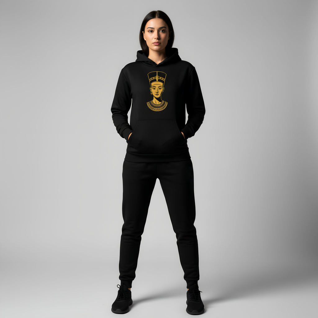 Queen Nefrtiti Mask Hoodie