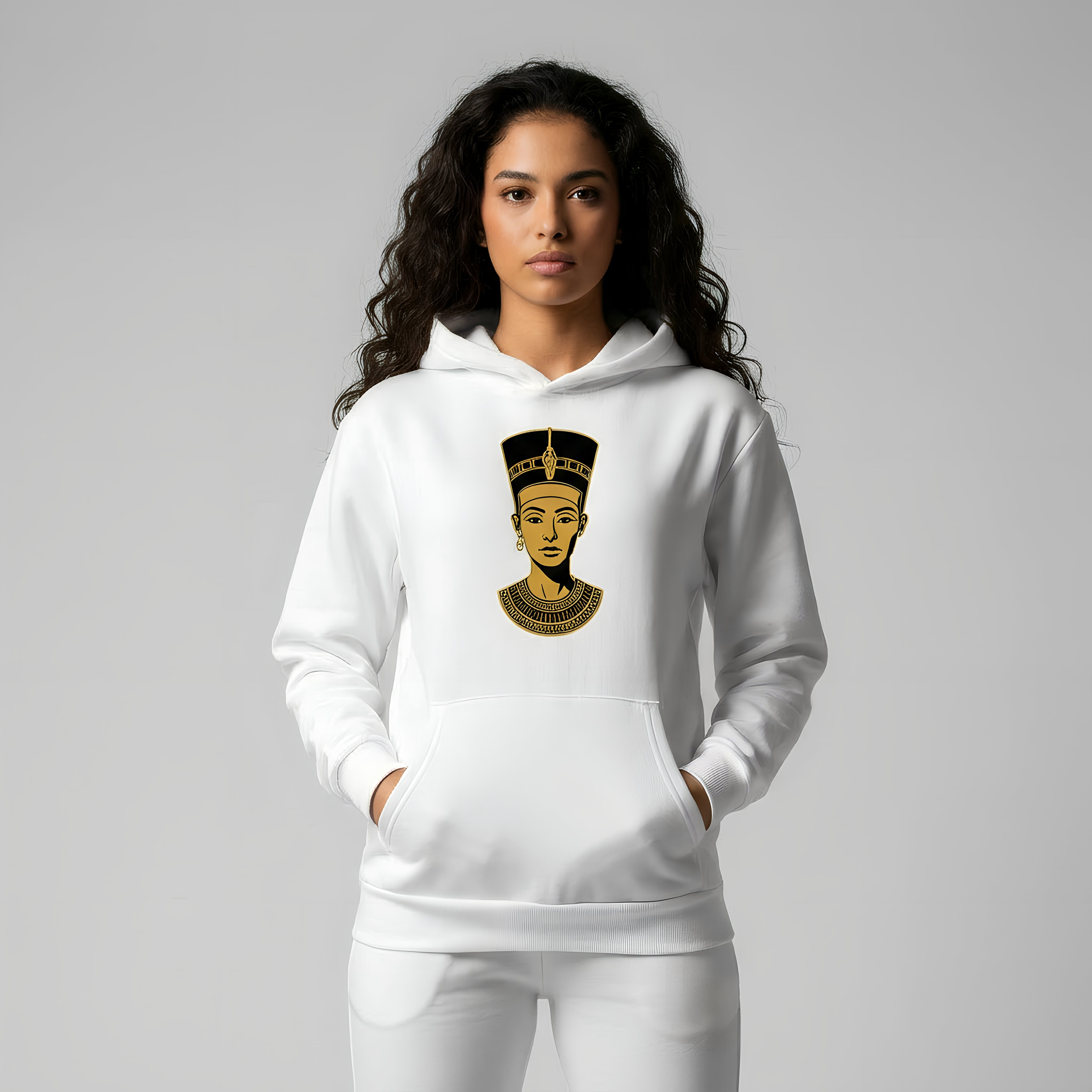 Queen Nefrtiti Mask Hoodie