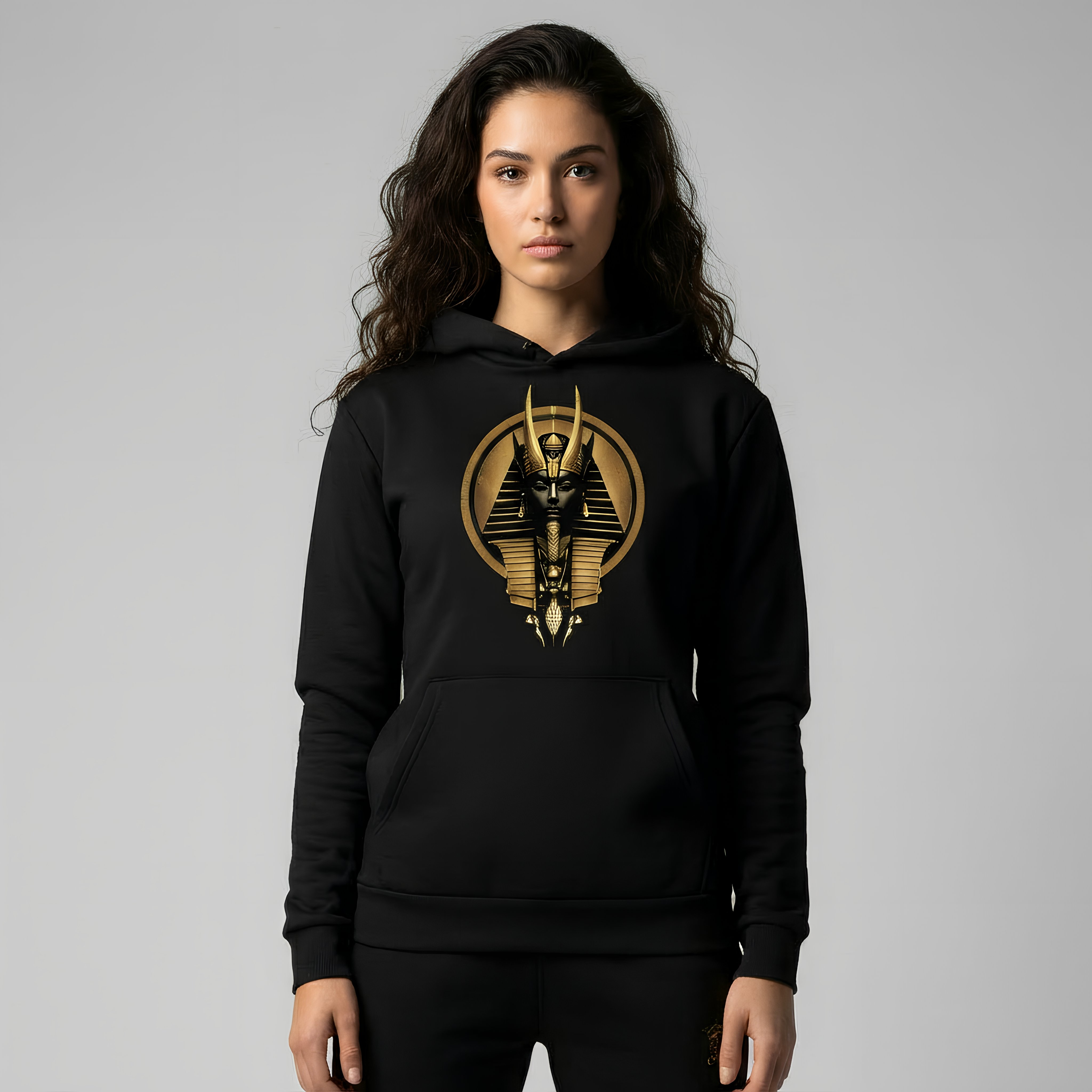 Blacked King's Mask Hoodie