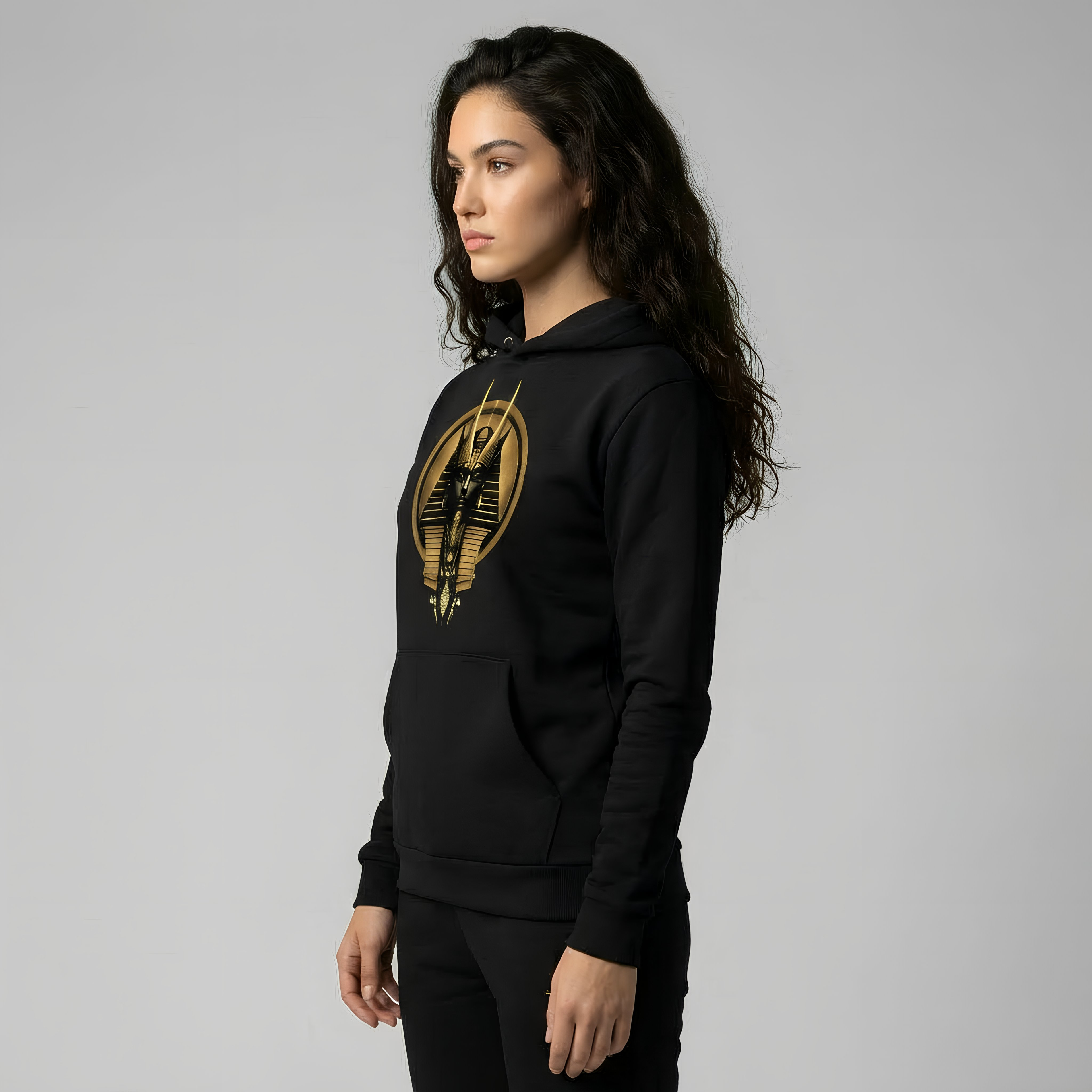 Blacked King's Mask Hoodie