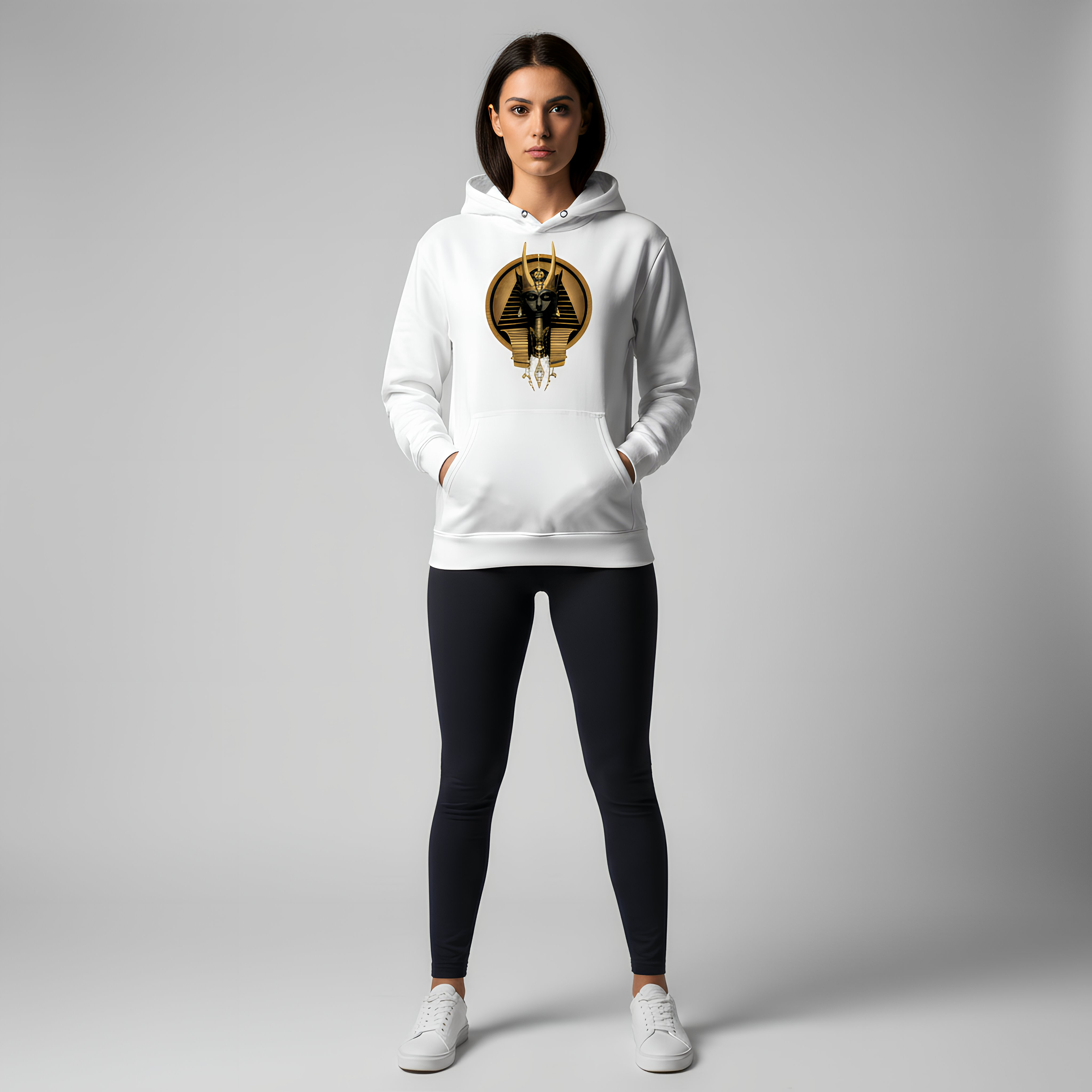 Whited King's Mask Hoodie