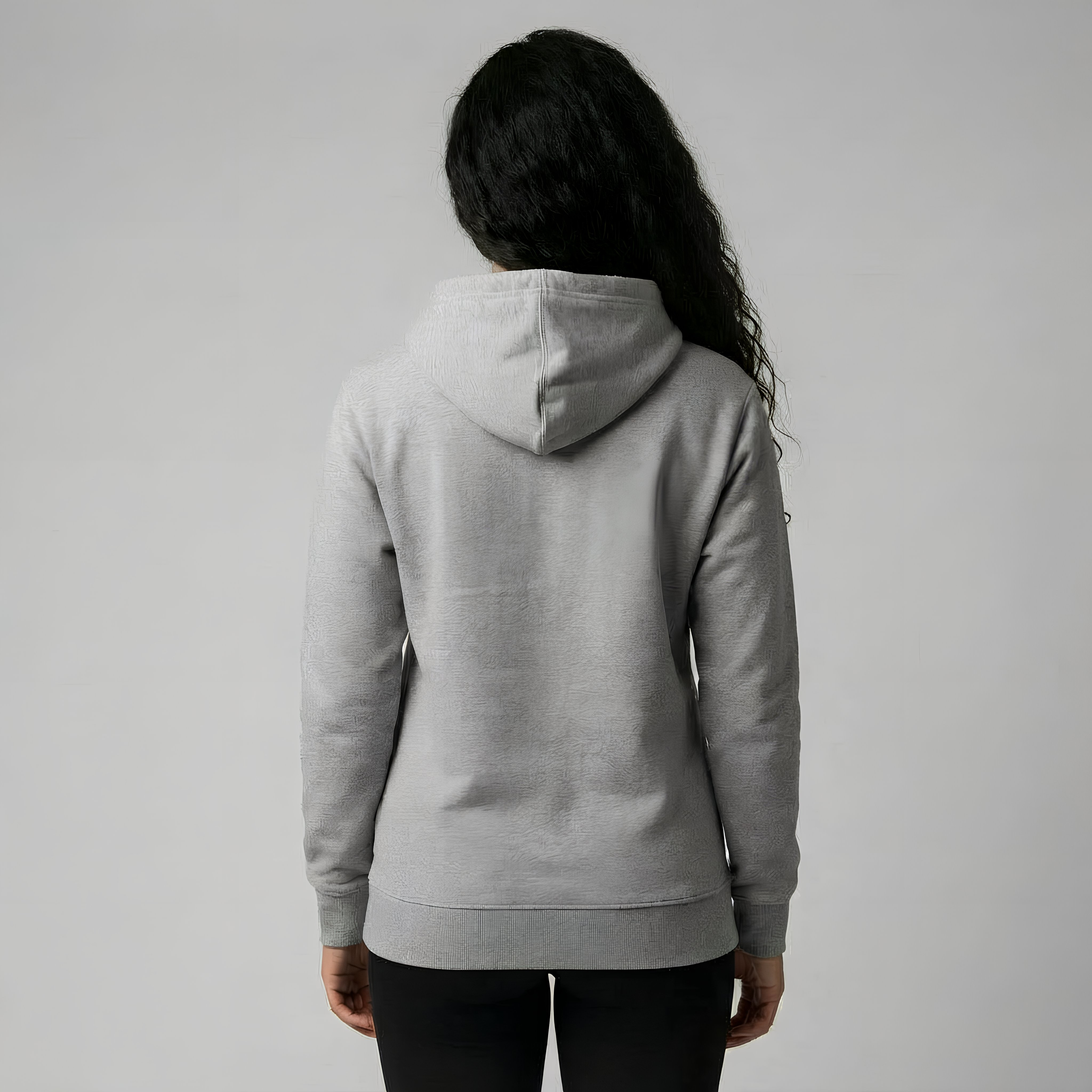 King's Mask Hoodie Gray