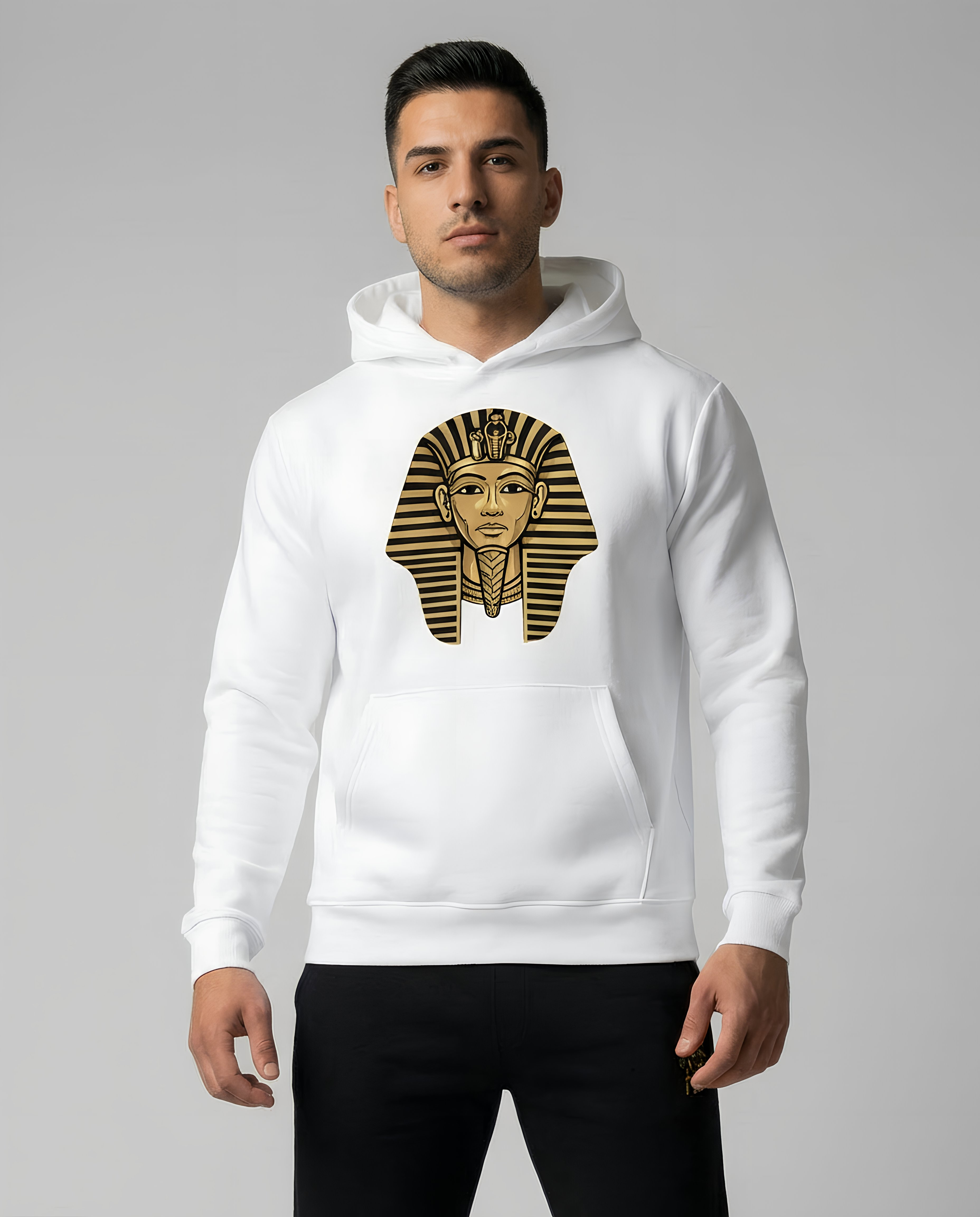King Tut Hoodie White