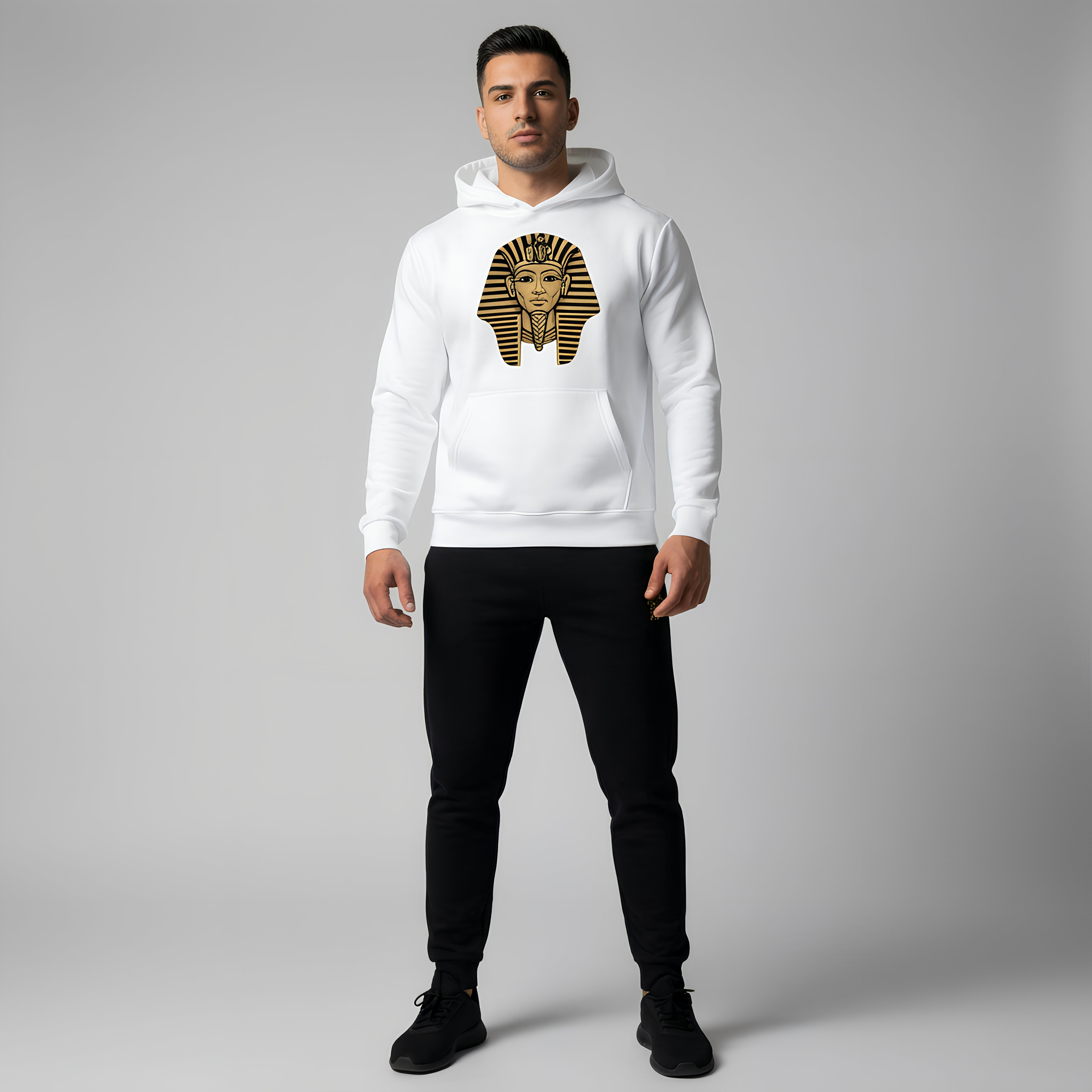 King Tut Hoodie White