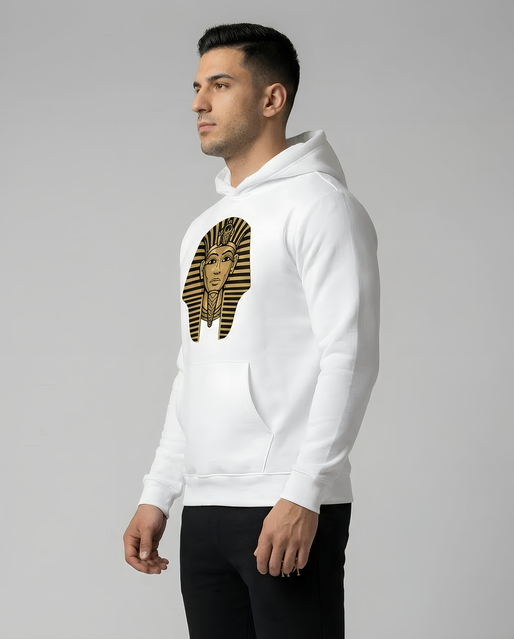 King Tut Hoodie White