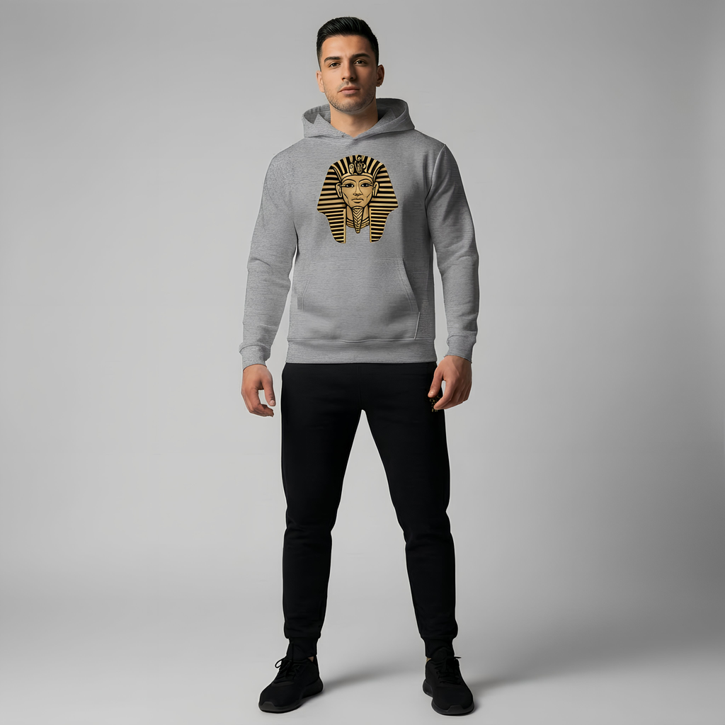 King Tut Hoodie Gray
