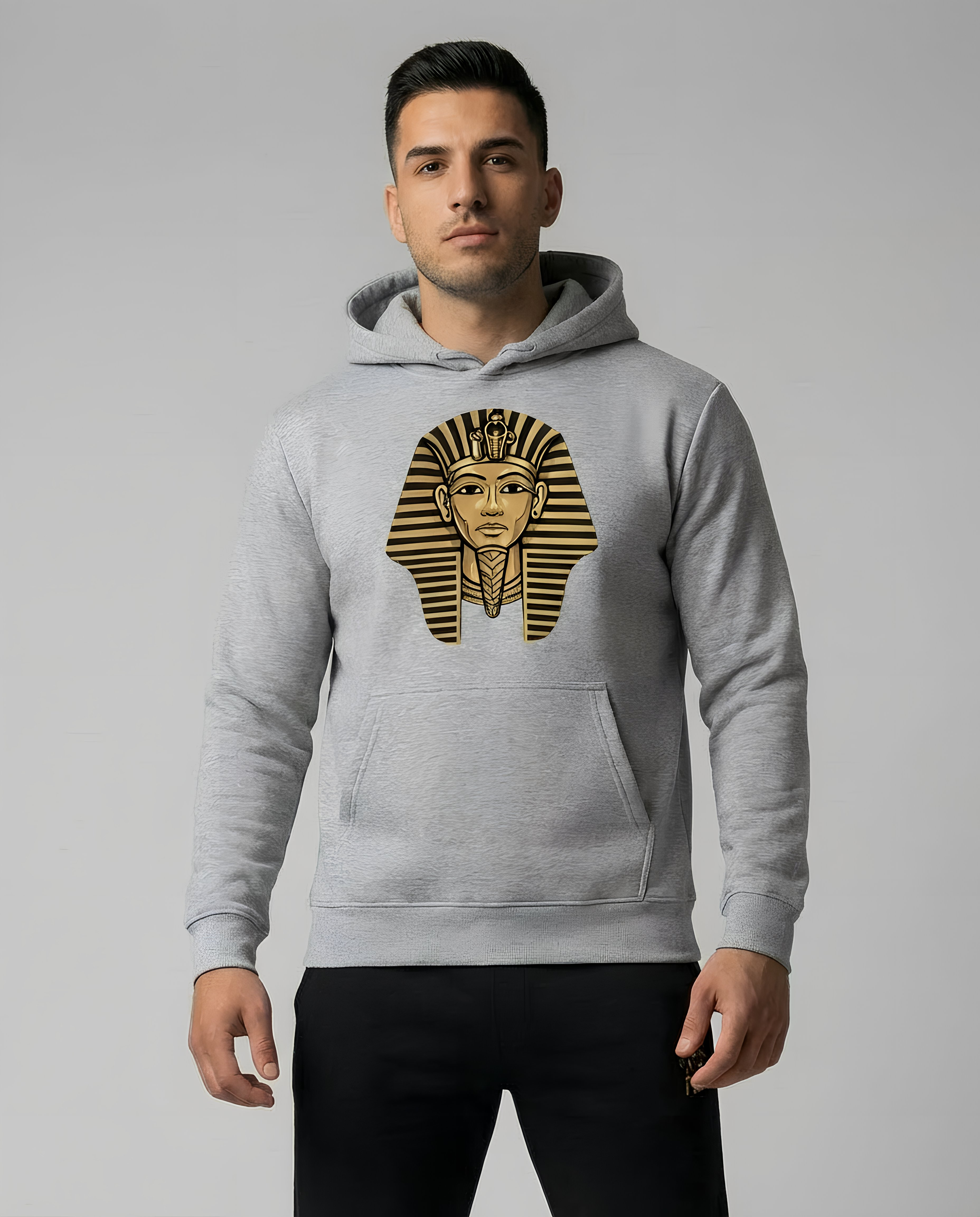 King Tut Hoodie Gray