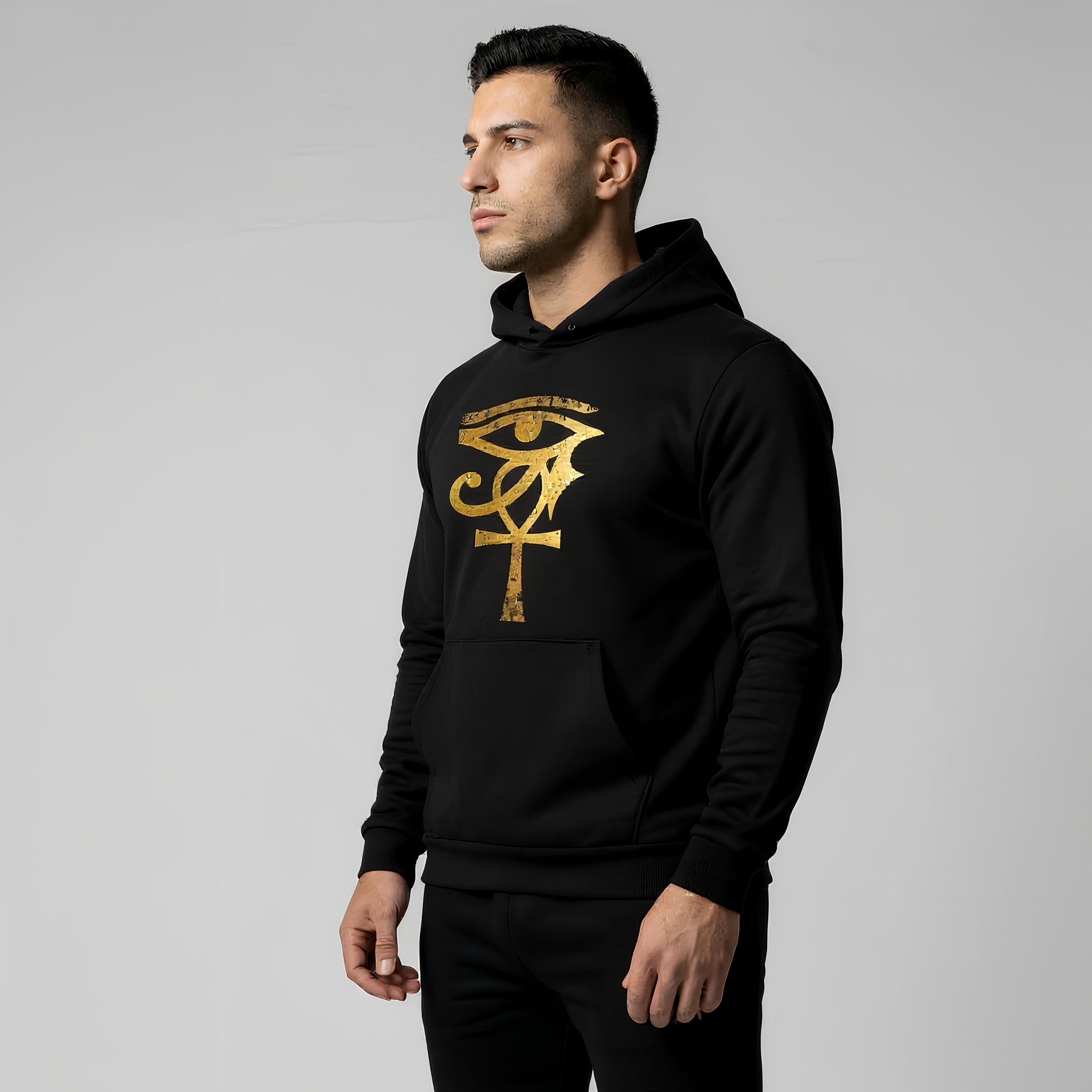 Eye Of Horus & Key Of Life Hoodie